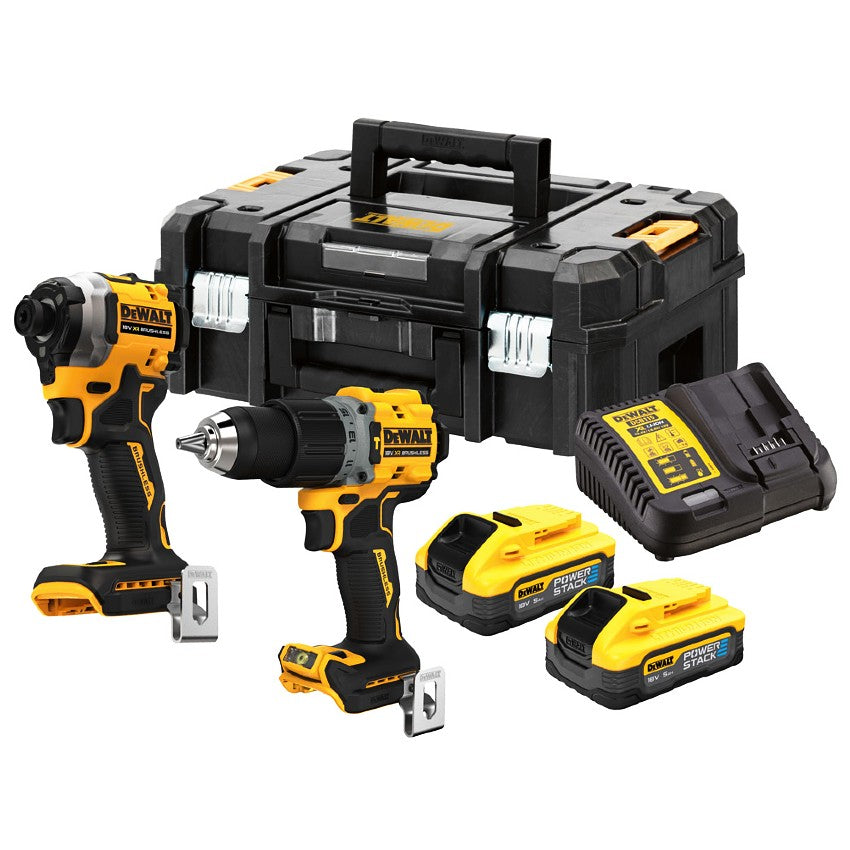 18V XR Verktøysett PowerStack 5.0Ah