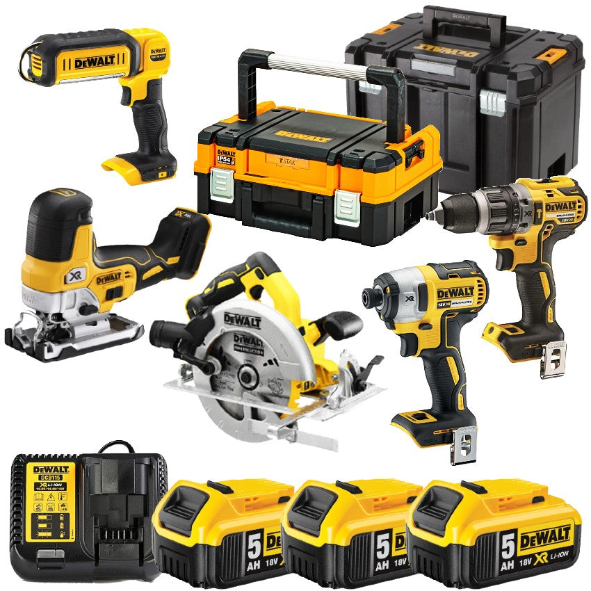 18V XR Verktøypakke DCK500P3T