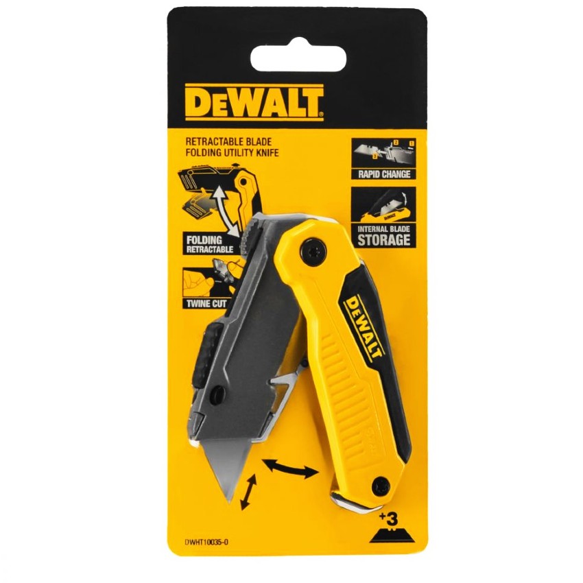 Dewalt Universalkniv Sammenleggbar Utskyvbar DWHT10035-0