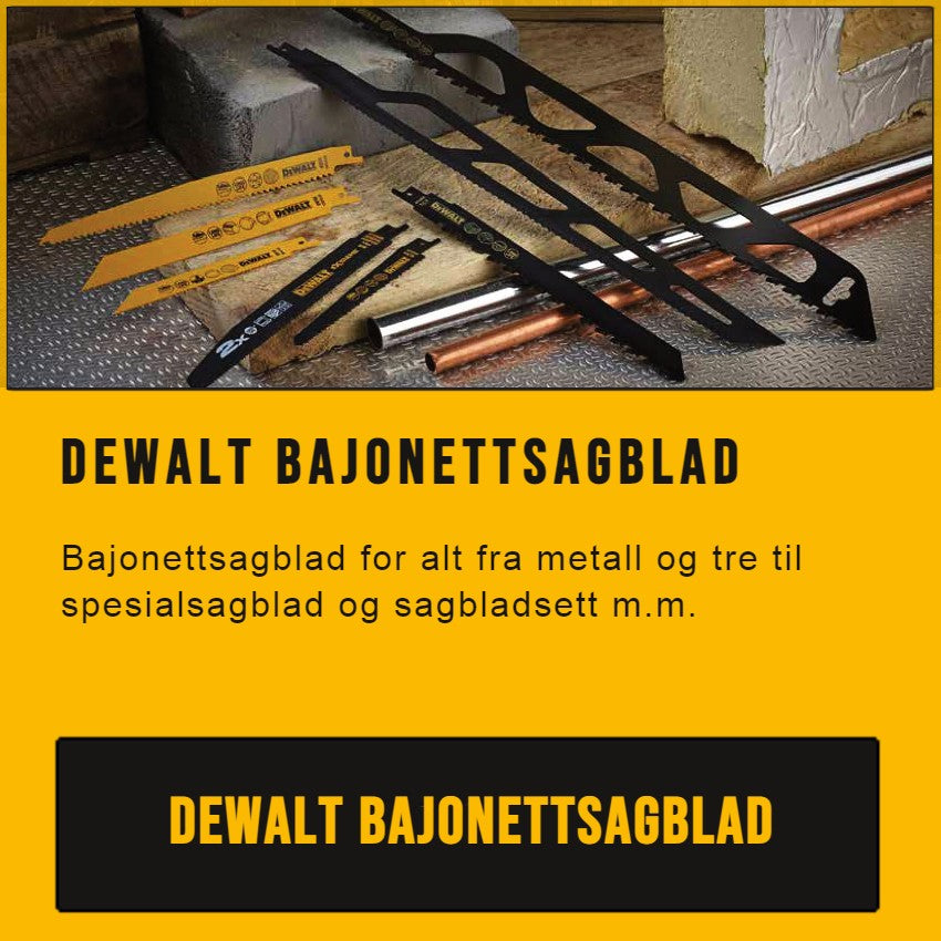 DEWALT BAJONETTSAGBLAD