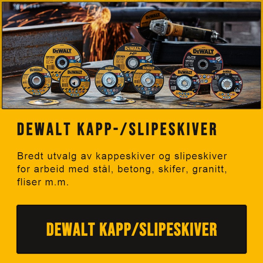 DEWALT KAPP-/SLIPESKIVER