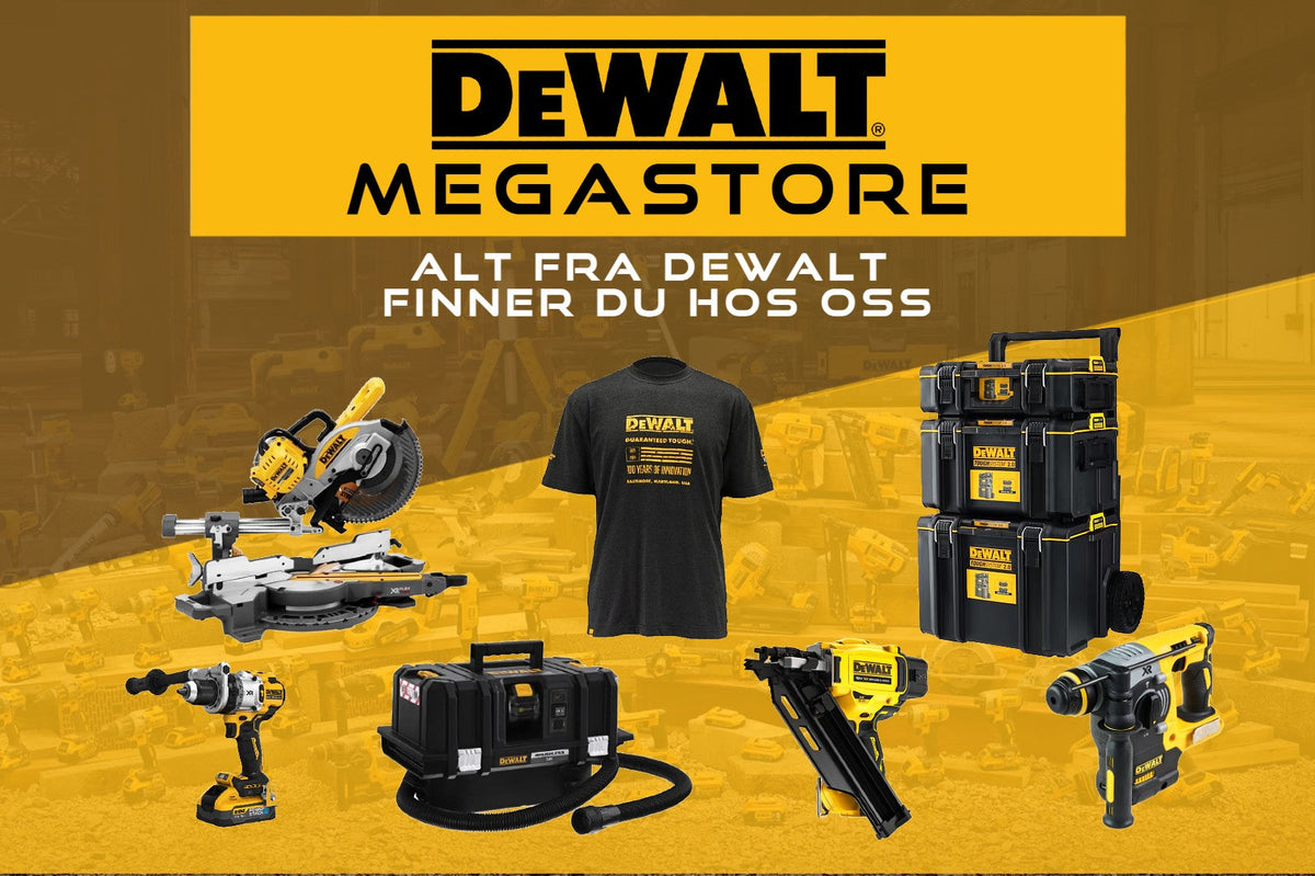 DEWALT MEGASTORE BERGENVERKTØY