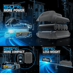 18V XR Borskrumaskin DCD800E1T