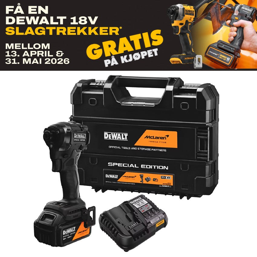 DEWALT x McLaren 18V XR Special Edition Slagtrekker DCF86MM1T