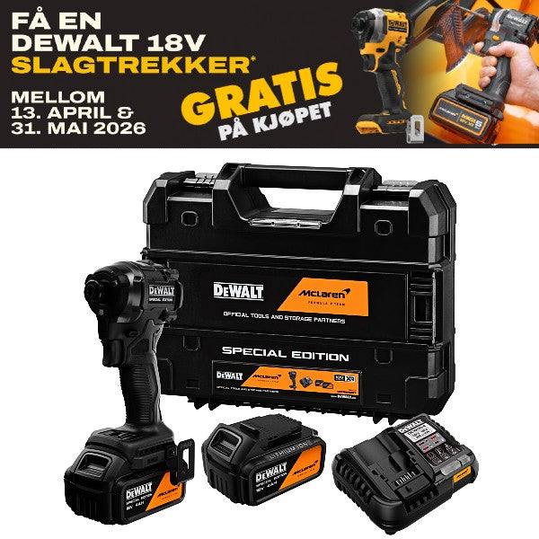 DEWALT x McLaren 18V XR Special Edition Slagtrekker DCF86MM2T