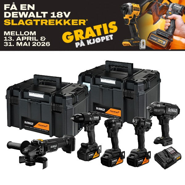 DEWALT x McLaren 18V XR Special Edition Verktøypakke DCK5222MP3T