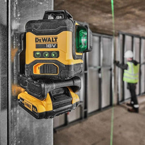 Dewalt 18V XR Linjelaser Kompakt 3x360° Grader DCLE34031N