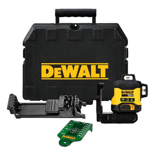 Dewalt 18V XR Linjelaser Kompakt 3x360° Grader DCLE34031N