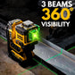 Dewalt 18V XR Linjelaser Med Fjernkontroll 3x360° Grader DCLE34035B