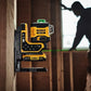 Dewalt 18V XR Linjelaser Med Fjernkontroll 3x360° Grader DCLE34035B