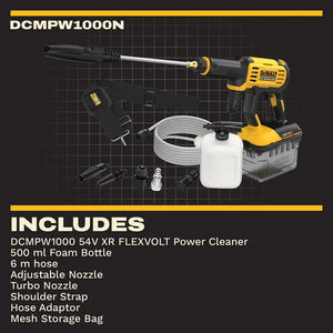 Dewalt 54V XR Trykkspyler DCMPW1000N