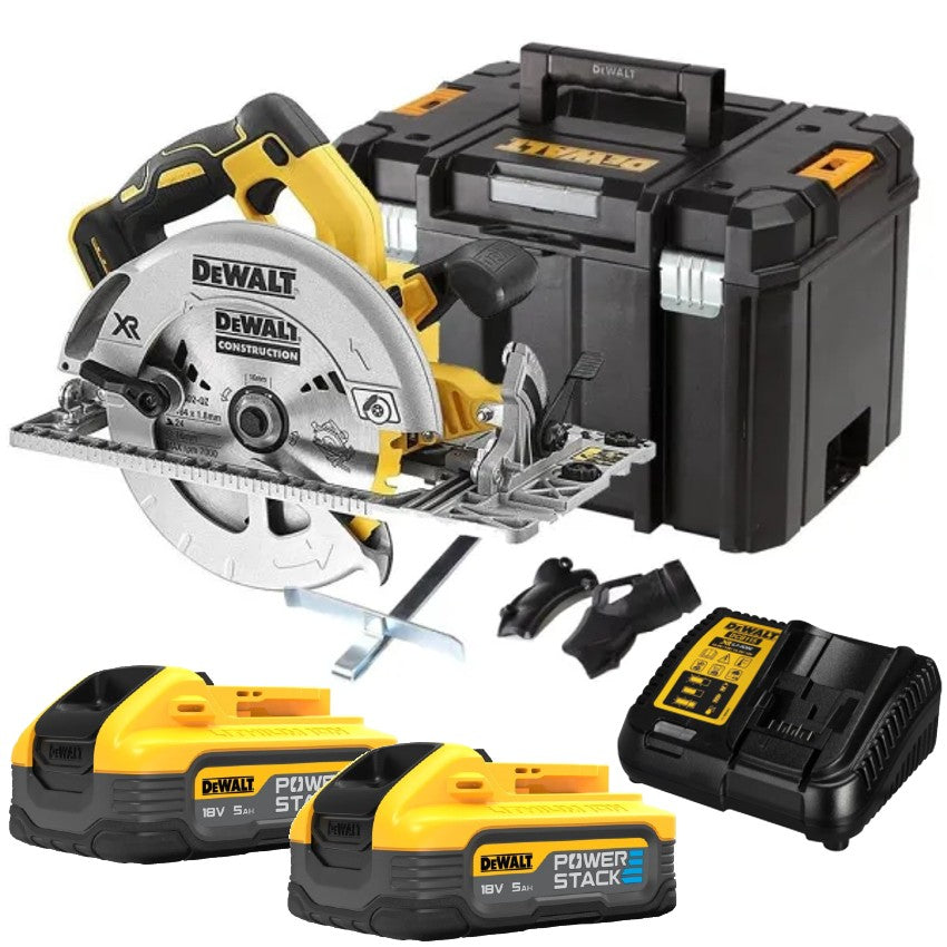 18V XR Sirkelsag Skinnekompatibel 184mm