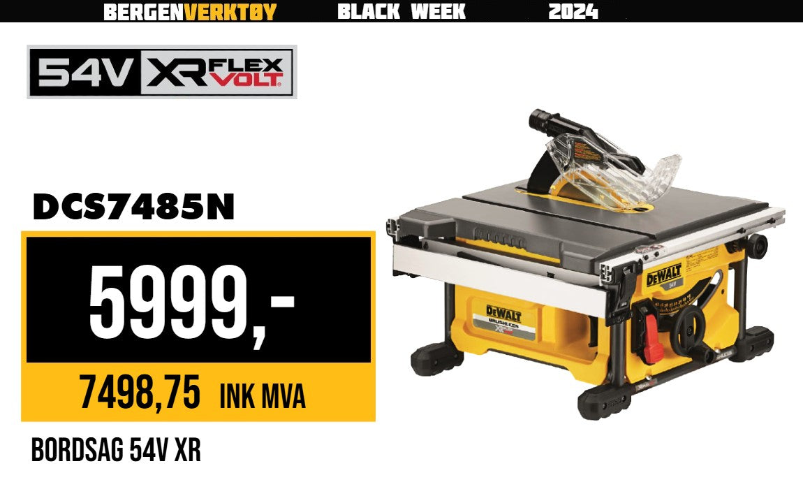 54V XR Bordsag DCS7485N