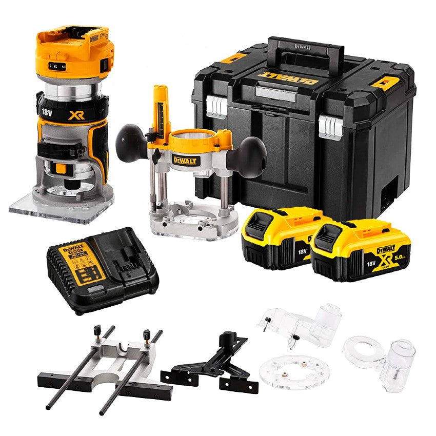 18V XR Overfres m/dykkenhet DCW604P2