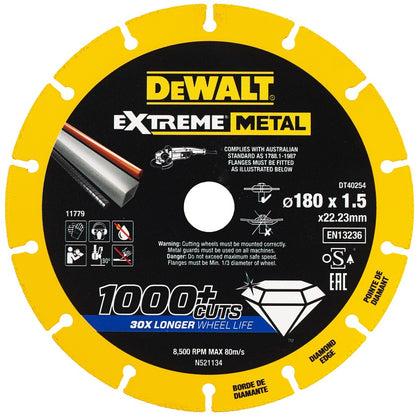 Dewalt Kappeskive Extreme Diamant 180mm DT40254