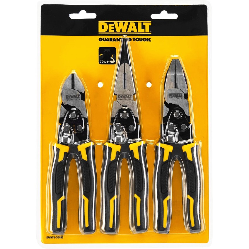 Dewalt Tangsett Compound Action 3-deler DWHT0-70485
