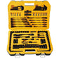 Dewalt Pipenøkkelsett Black Chrome 184-deler