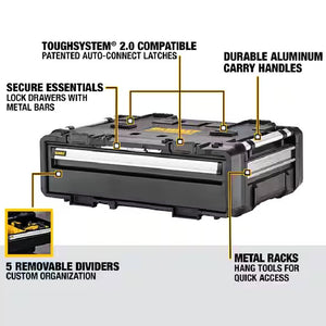 Dewalt ToughSystem 2.0 DXL Skuff Dyp DWST08510-1