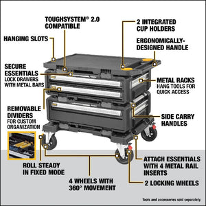 Dewalt ToughSystem 2.0 DXL Modular Workstation 4-i-1 DWST60520-1
