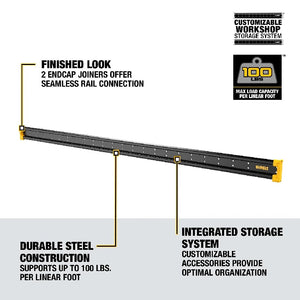 Dewalt ToughSystem 2.0 DXL Storage System Track DWST82800-1