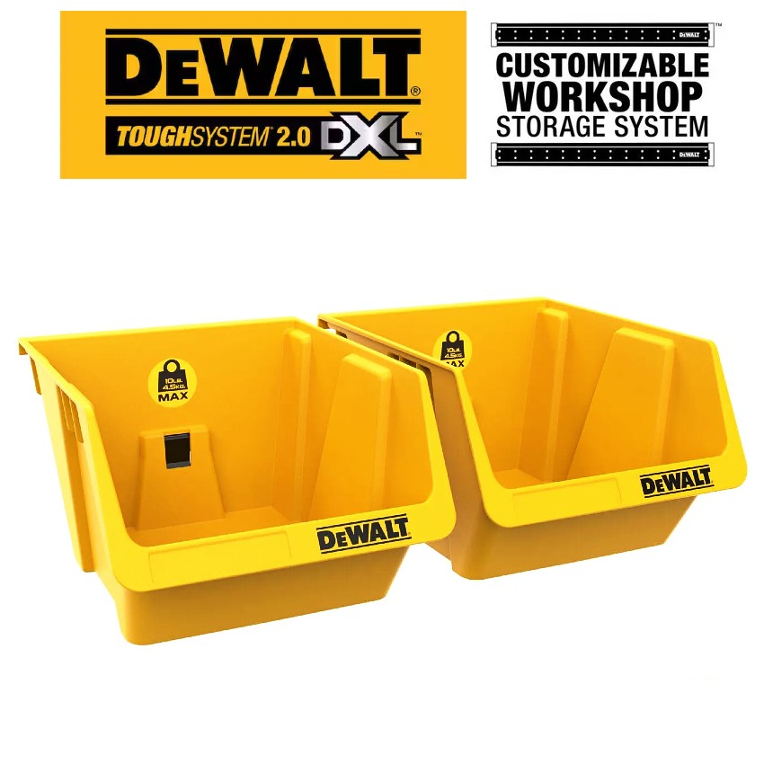 Dewalt ToughSystem 2.0 DXL Storage System Beholdere 2-Pakning DWST82813-1