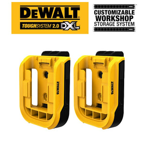Dewalt ToughSystem 2.0 DXL Storage System Batteriholder 2-Pakning DWST82820-1