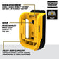 Dewalt ToughSystem 2.0 DXL Storage System Batteriholder 2-Pakning DWST82820-1