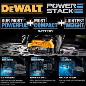 18V XR Slagskrutrekker DCF840E1T