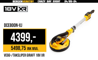 18V XR Veggsliper DCE800N