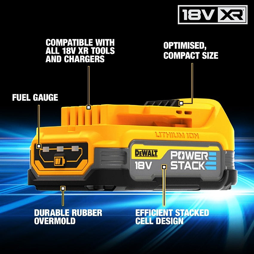 18V XR Powerstack Batteri 1.7Ah DCBP034