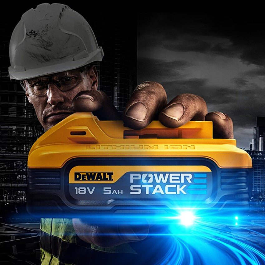 Dewalt PowerStack Batteri 5Ah 2-Pakning DCBP518H2