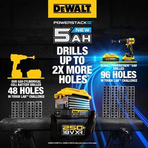 Dewalt PowerStack Batteri 5Ah DCBP518