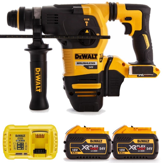 Utleie - Dewalt 54V XR SDS+ Borhammer - Betongboring opptil 30mm