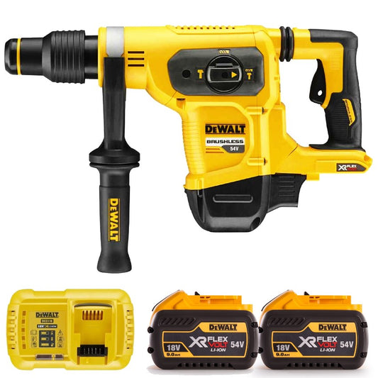 Utleie - Dewalt 54V XR SDS-MAX Borhammer - Betongboring opptil 40mm