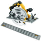 Utleie - Dewalt 18X XR Sirkelsag skinnekompatibel på batteri med skinne