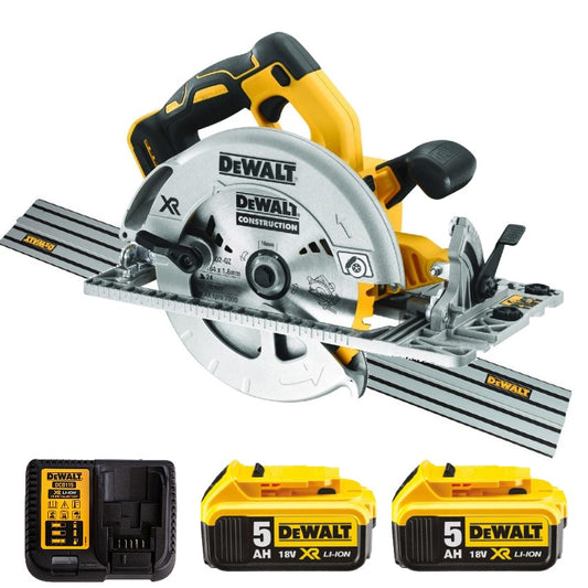 Utleie - Dewalt 18X XR Sirkelsag skinnekompatibel på batteri med skinne