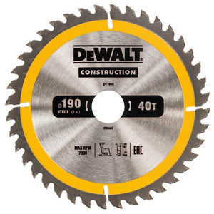 Sagblad Construction 190x30x40T