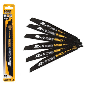 Bajonettsagblad Extreme 5pk f/Tre,Metall,Aluminium 228 mm
