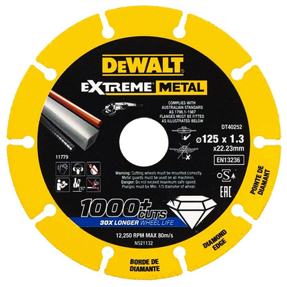 Dewalt Kappeskive Extreme Diamant 125x1.3mm DT40252
