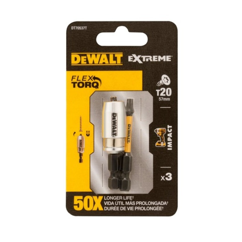 FlexTorq Extreme T20 x 57mm m/Magnetholder